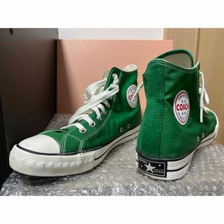 コンバース(CONVERSE)のconverse addict coach  HI グリーン 27.5cm(スニーカー)