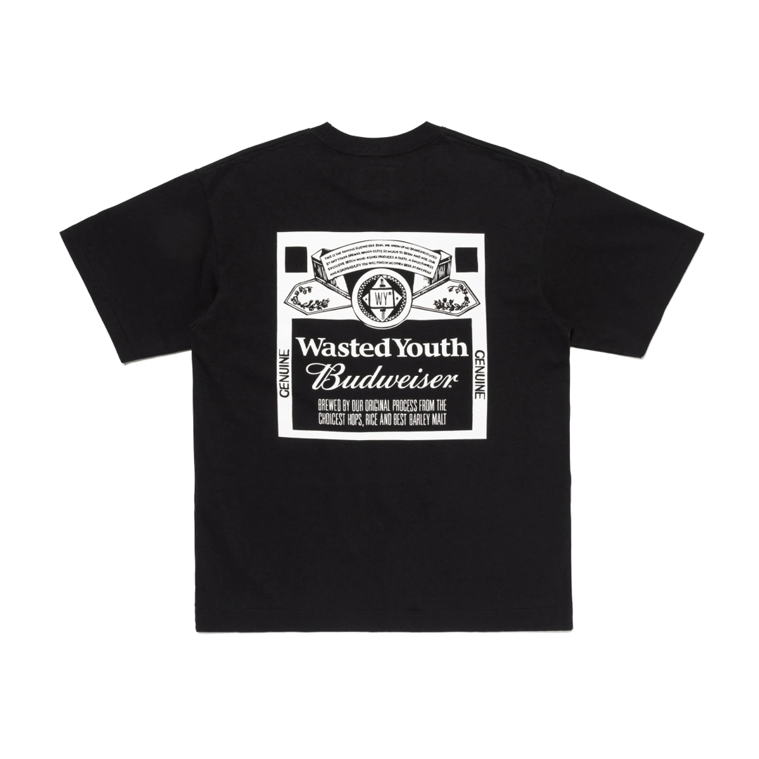 HUMAN MADE(ヒューマンメイド)のWasted Youth BUDWEISER T-SHIRT メンズのトップス(Tシャツ/カットソー(半袖/袖なし))の商品写真