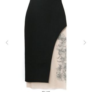 バブルス(Bubbles)のmelt the lady  lily tattoo skirt(ロングスカート)