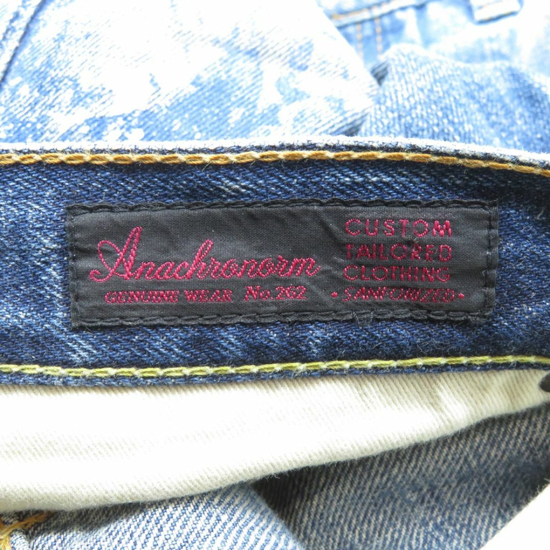 anachronorm - ANACHRONORM AN070 PAINT REMAKE DENIM PANTSの anachronorm - ANACHRONORM AN070 PAINT REMAKE DENIM PANTSの