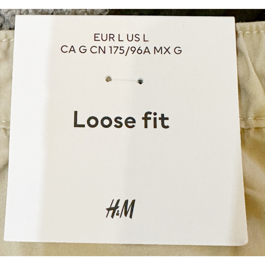 H&M(エイチアンドエム)の新品 H&M パラシュートパンツ ルーズシルエット L メンズのパンツ(ワークパンツ/カーゴパンツ)の商品写真