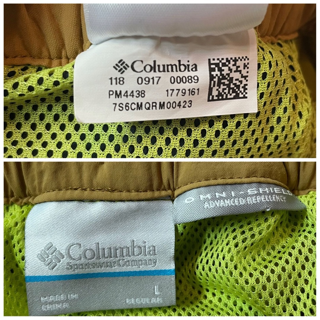 Columbia(コロンビア)のコロンビア ナイロンパンツ ウィルスアイルパンツ　軽量　メンズL オリーブ メンズのパンツ(その他)の商品写真