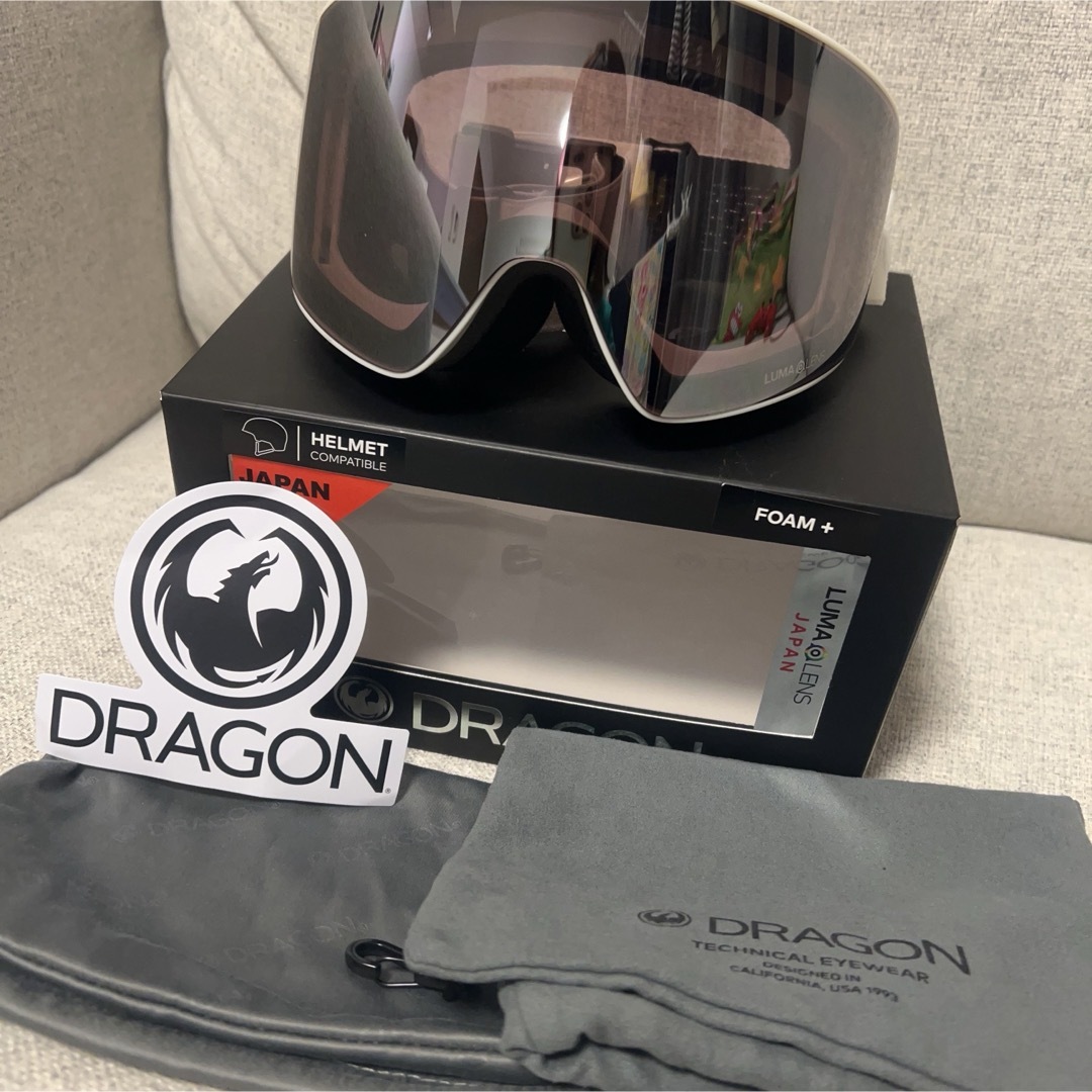 DRAGON(ドラゴン)のDRAGON PXV SILVERゴーグル スポーツ/アウトドアのスノーボード(アクセサリー)の商品写真