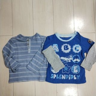 オールドネイビー(Old Navy)の2枚セット ロンＴ 男の子 オールドネイビー(Tシャツ/カットソー)