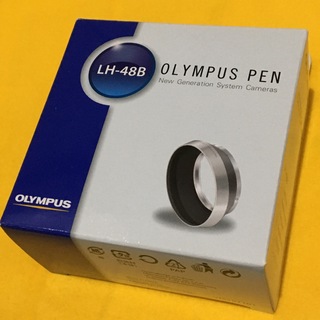 オリンパス(OLYMPUS)のOLYMPUS オリンパス 純正メタルフード LH-48B 美品(レンズ(単焦点))