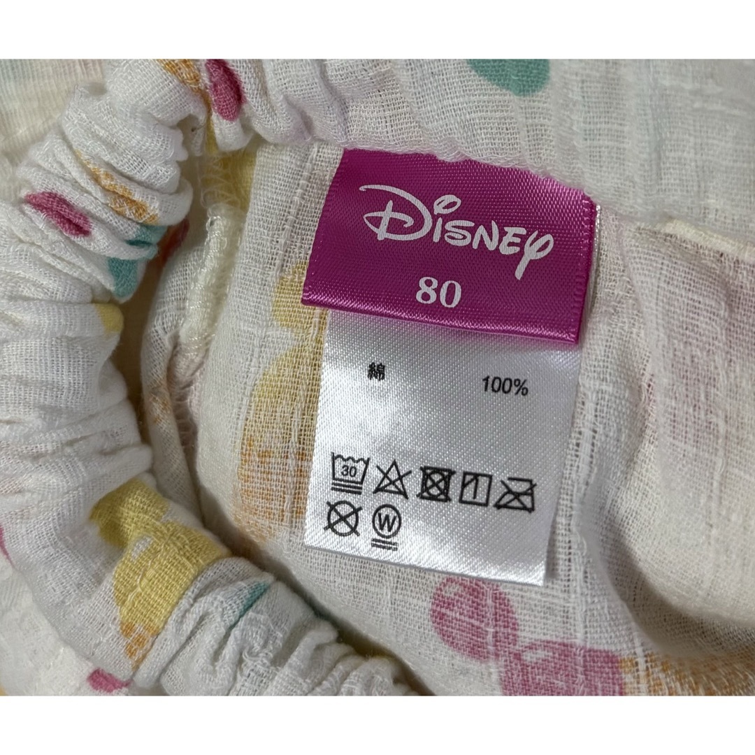 Disney(ディズニー)のディズニー　甚平　80サイズ キッズ/ベビー/マタニティのベビー服(~85cm)(甚平/浴衣)の商品写真