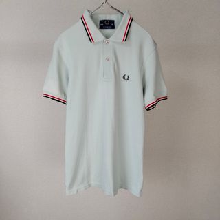 フレッドペリー(FRED PERRY)の90s フレッドペリー　ロゴ刺繍　シンプル　ポロシャツ　半袖シャツ　古着(ポロシャツ)