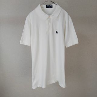 フレッドペリー(FRED PERRY)の90s フレッドペリー　ロゴ刺繍　シンプル　ポロシャツ　半袖シャツ　古着(ポロシャツ)