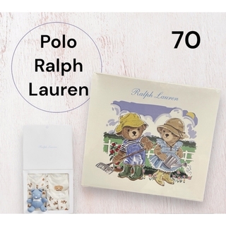 ポロラルフローレン(POLO RALPH LAUREN)の【Polo Ralph Lauren】POLOベア5点セット(未開封！)．(ロンパース)