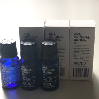 エーエヌエー(ゼンニッポンクウユ)(ANA(全日本空輸))のANA オリジナル アロマオイル 10ml 3本セット  新品・未開封(アロマオイル)