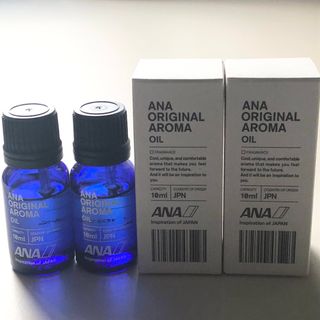 エーエヌエー(ゼンニッポンクウユ)(ANA(全日本空輸))のANA オリジナル アロマオイル 10ml 2本セット  新品・未開封(アロマオイル)