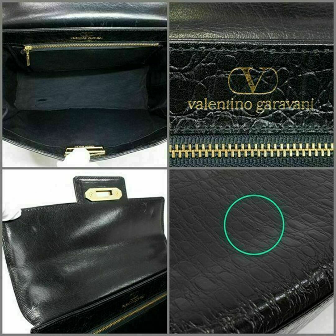 valentino garavani(ヴァレンティノガラヴァーニ)の【全額返金保証・送料無料】ヴァレンティノのハンドバッグ・正規品・美品・フォーマル レディースのバッグ(ハンドバッグ)の商品写真