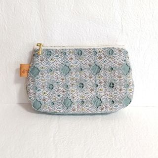 mina perhonen - ミナペルホネン ハンドメイド コロコロボックスポーチ mina perhonen - ミナペルホネン ハンドメイド コロコロボックスポーチ