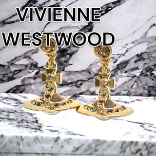 ヴィヴィアンウエストウッド(Vivienne Westwood)の【新品未使用】ヴィヴィアンウエストウッド【日本正規品】ピアス　ゴールド(ピアス)