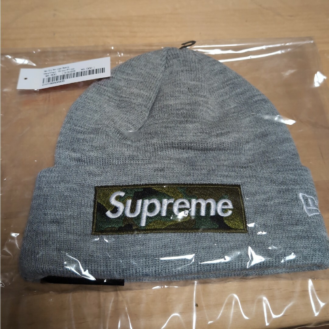 Supreme(シュプリーム)のsupreme New Era Box Logo Beanie メンズの帽子(ニット帽/ビーニー)の商品写真