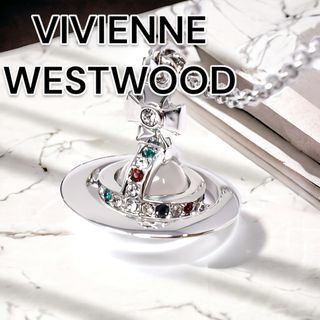 ヴィヴィアンウエストウッド(Vivienne Westwood)の【新品未使用】ヴィヴィアンウエストウッド【日本正規品】ネックレス　シルバー(ネックレス)