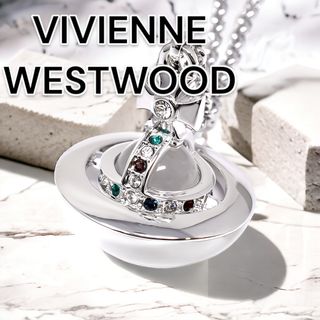 ヴィヴィアンウエストウッド(Vivienne Westwood)の【新品未使用】ヴィヴィアンウエストウッド【日本正規品】ネックレス　シルバー(ネックレス)