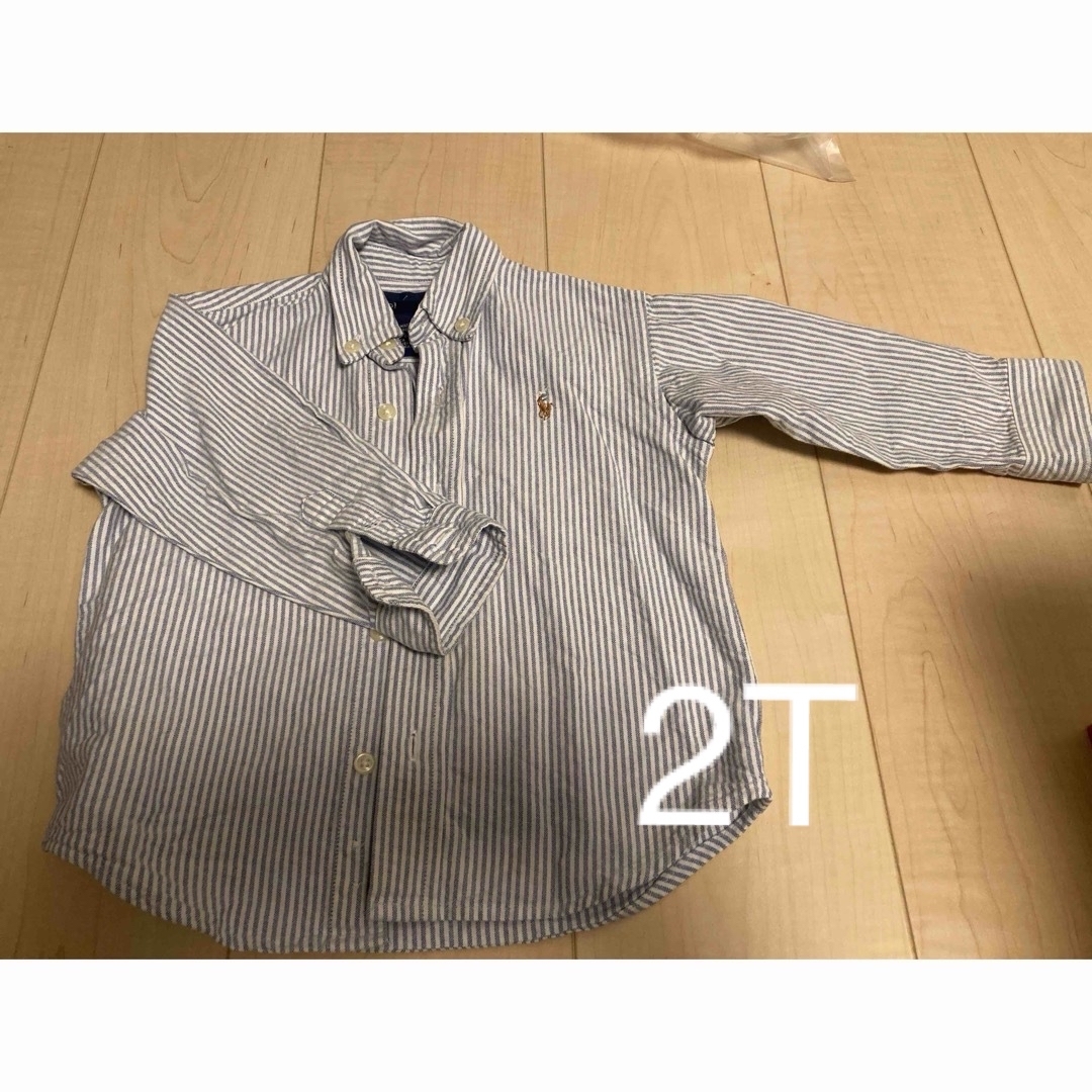 Ralph Lauren(ラルフローレン)のラルフローレン  シャツ　2T キッズ/ベビー/マタニティのキッズ服男の子用(90cm~)(Tシャツ/カットソー)の商品写真