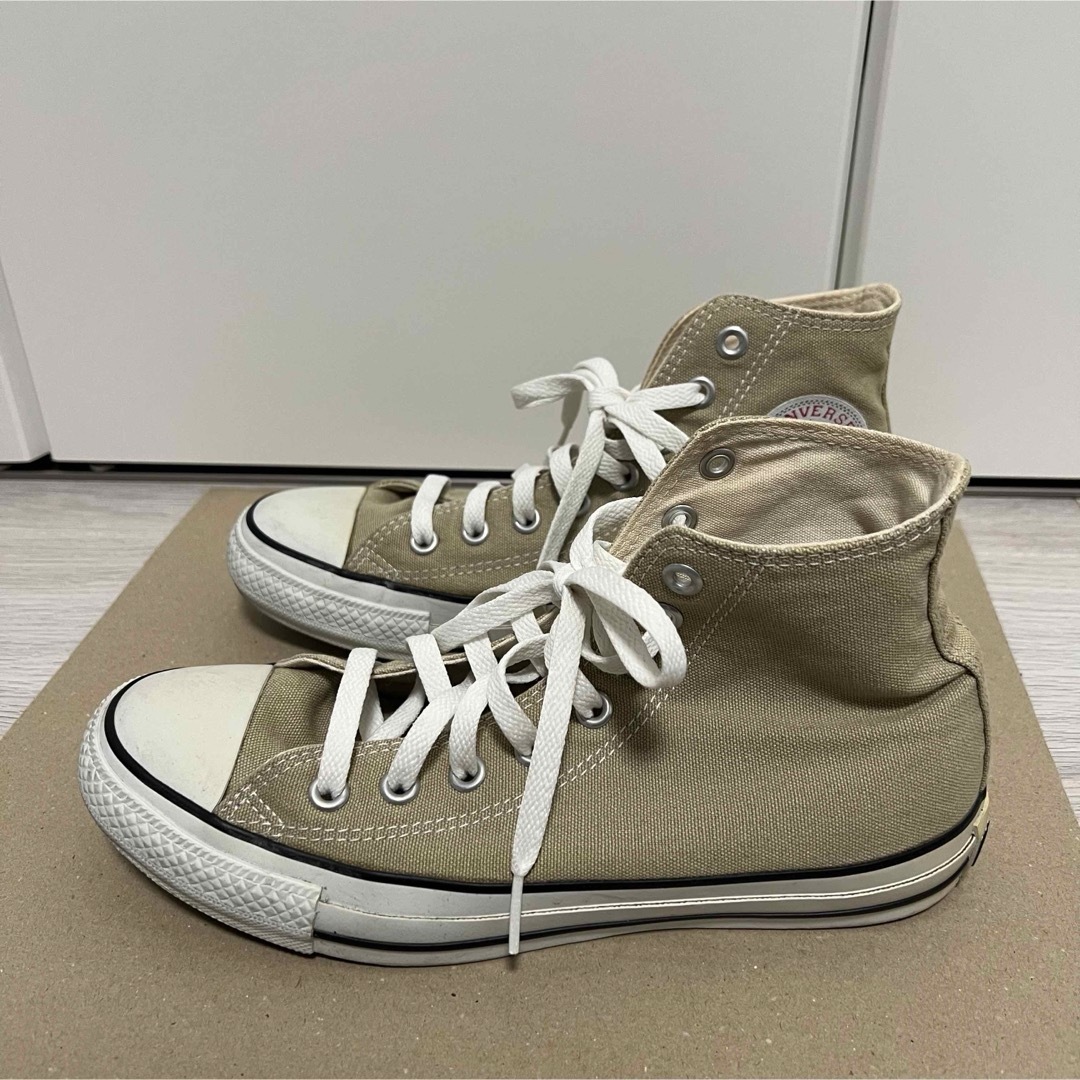 CONVERSE(コンバース)のコンバース　ハイカットベージュ レディースの靴/シューズ(スニーカー)の商品写真