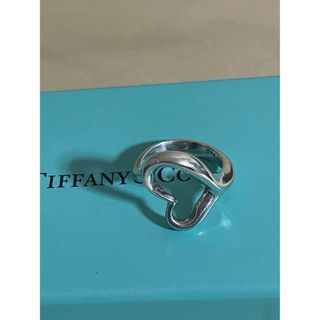 ティファニー(Tiffany & Co.)の美品★ ティファニー TIFFANY ハートリング シルバー925  指輪　(リング(指輪))