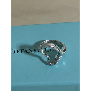 ティファニー(Tiffany & Co.)の美品★ ティファニー TIFFANY ハートリング シルバー925  指輪　(リング(指輪))