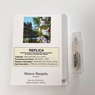 Maison Martin Margiela - メゾンマルジェラ　レプリカ　オードトワレ　サンプル　スプレー　1.2ml