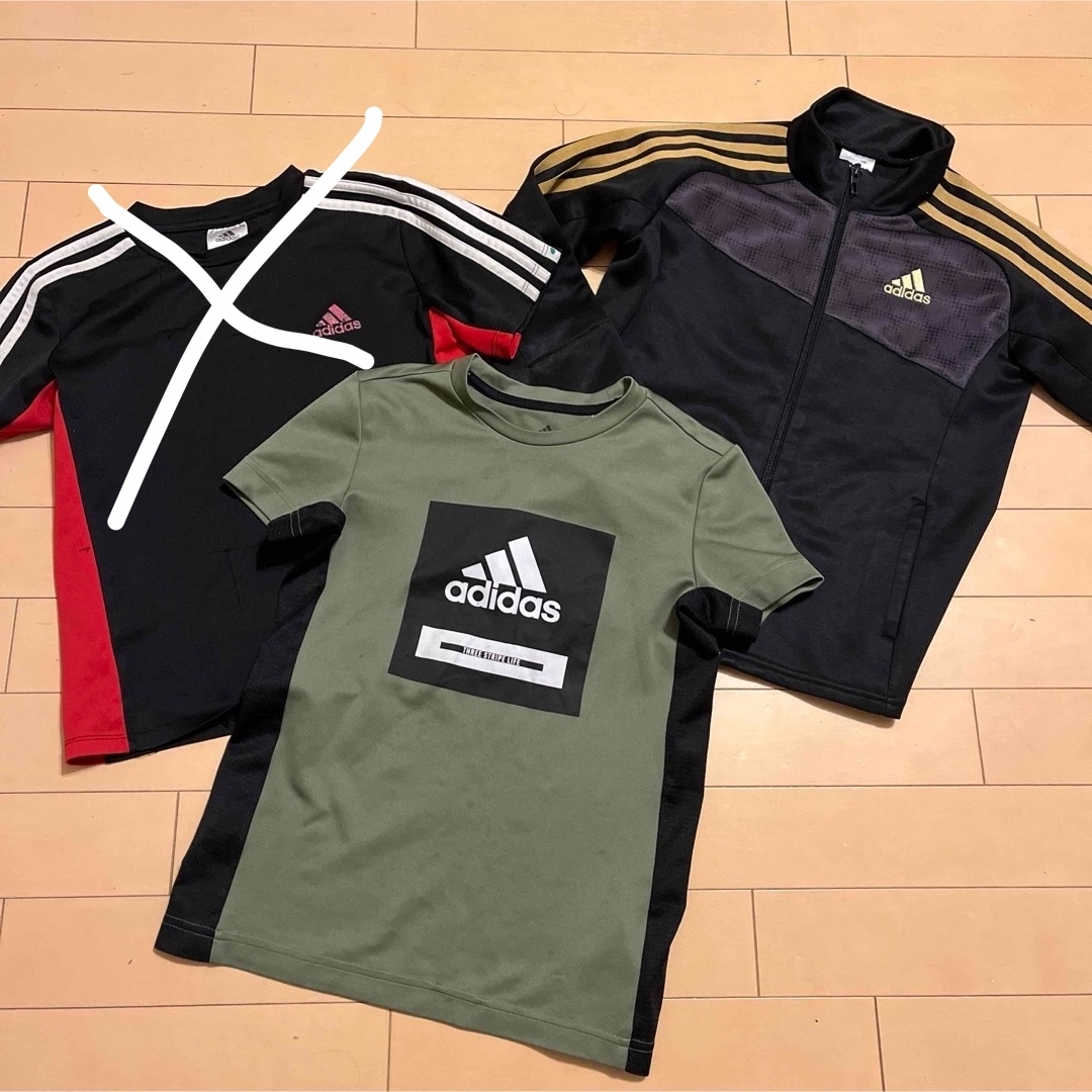 adidas(アディダス)のアディダス　セット　ジャージ キッズ/ベビー/マタニティのキッズ服男の子用(90cm~)(その他)の商品写真