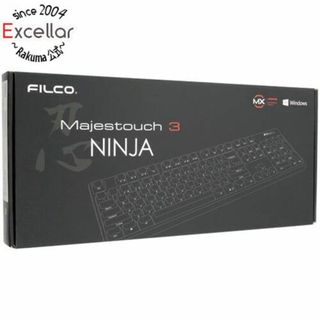 FILCO　キーボード Majestouch 3 NINJA FKBN104MC/EFMB3-FC 青軸 英語配列　マットブラック(PC周辺機器)