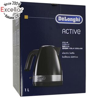 DeLonghi - DeLonghi　電気ケトル アクティブ 1.0L　KBLA1200J-BK　インテンス ブラック