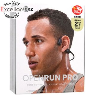 アフターショックス(AFTERSHOKZ)のShokz　骨伝導ワイヤレスイヤホン OpenRun Pro SKZ-EP-000007　ブラック(ヘッドフォン/イヤフォン)