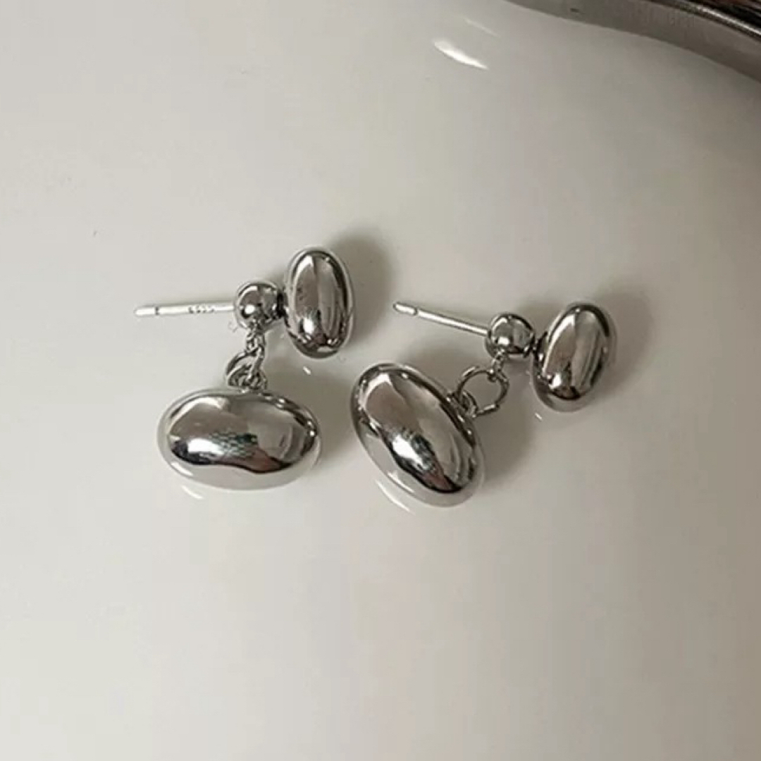 TODAYFUL(トゥデイフル)の2way beans pierce silver No.942 レディースのアクセサリー(ピアス)の商品写真