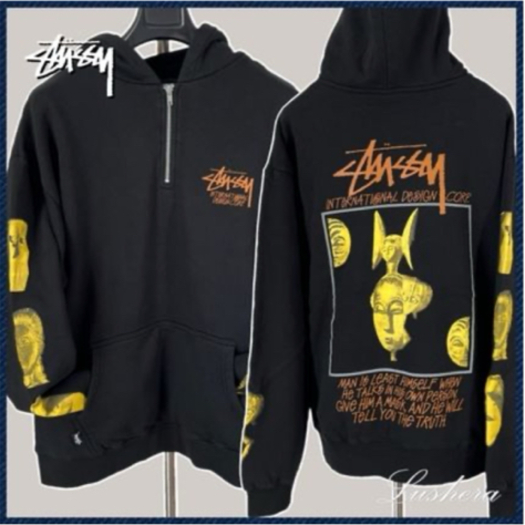 STUSSY(ステューシー)のSTUSSYステューシー Masked Zip ジップアップ パーカーフーディ メンズのトップス(パーカー)の商品写真