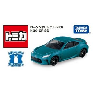 タカラトミー(Takara Tomy)の【新品】『特注トミカ』《ローソンオリジナルトミカ　トヨタ GR 86》(ミニカー)