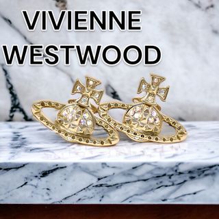 ヴィヴィアンウエストウッド(Vivienne Westwood)の【新品未使用】ヴィヴィアンウエストウッド【日本正規品】ピアス　ゴールド(ピアス)