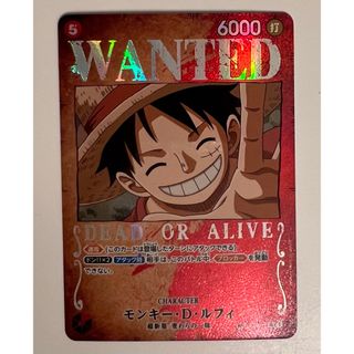 ONE PIECE - ワンピースカード 手配書ルフィ