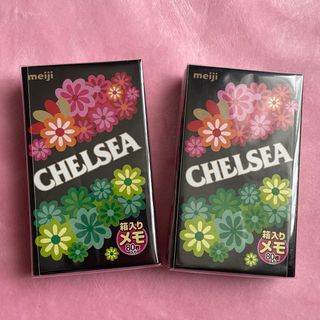 チェルシー(chelsea)のチェルシー　メモ帳　2冊セット　バタースカッチ　ヨーグルトスカッチ(ノート/メモ帳/ふせん)