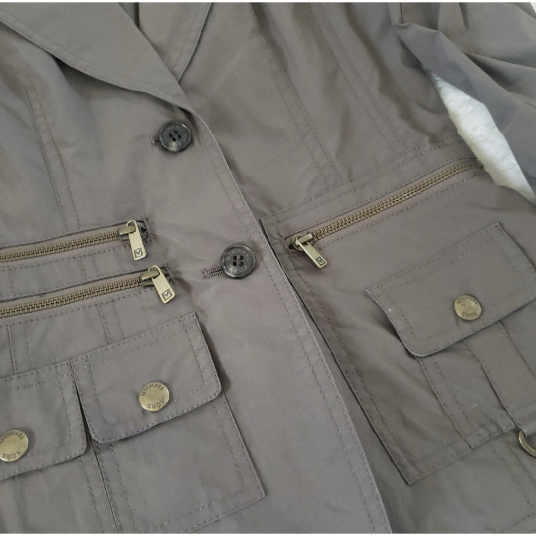 Michael Kors(マイケルコース)のMICHAEL KORS ミリタリー調テーラードジャケット 4サイズ レディースのジャケット/アウター(テーラードジャケット)の商品写真