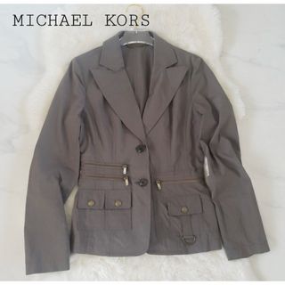 Michael Kors - MICHAEL KORS ミリタリー調テーラードジャケット 4サイズ