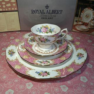 ROYAL ALBERT - ロイヤルアルバート レデカーライル　Ｃ＆Ｓ＆18&26cmプレート　カルテット