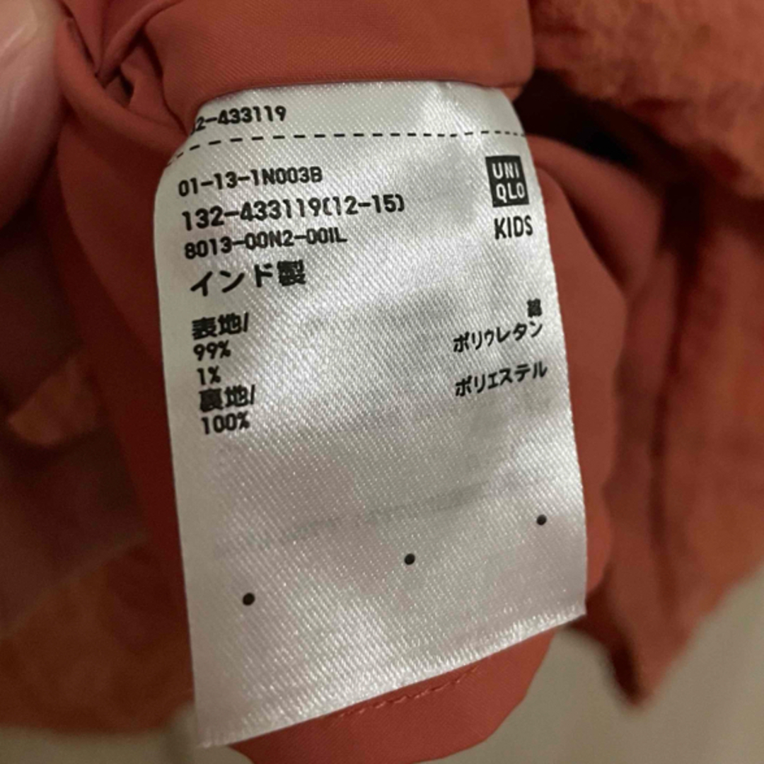 UNIQLO(ユニクロ)のUNIQLO  ワンピース　110cm キッズ/ベビー/マタニティのキッズ服女の子用(90cm~)(ワンピース)の商品写真