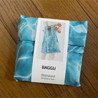 BAGGU STANDARD エコバック　アクア　プール　ブルー　水　バグー(エコバッグ)