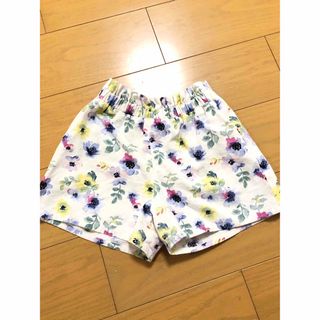 グローバルワーク(GLOBAL WORK)の美品♫ グローバルワーク　花柄　キュロット　パンツ　M(パンツ/スパッツ)