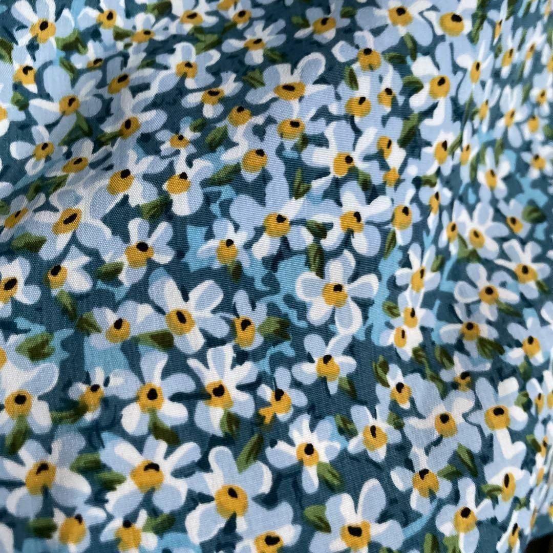 41 セゾンドパピヨン 花柄 ワンピース シャツ ロング マキシ レディースのワンピース(ロングワンピース/マキシワンピース)の商品写真
