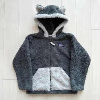 パタゴニア(patagonia)のpatagonia ジャケット 4T ファーリー フレンズ フーディ グレー(ジャケット/上着)