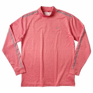 ナイキ(NIKE)のナイキ ゴルフ ストレッチ 長袖 モックネック シャツ メンズ L シンプル(ウエア)