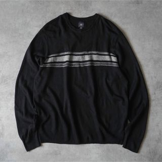 ヴィンテージ(VINTAGE)の00s DOCKERS ボーダー アクリルニット クルーネック(ニット/セーター)