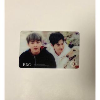 エクソ(EXO)のEXO シウミン スホ 透明 フォトカード (アイドルグッズ)