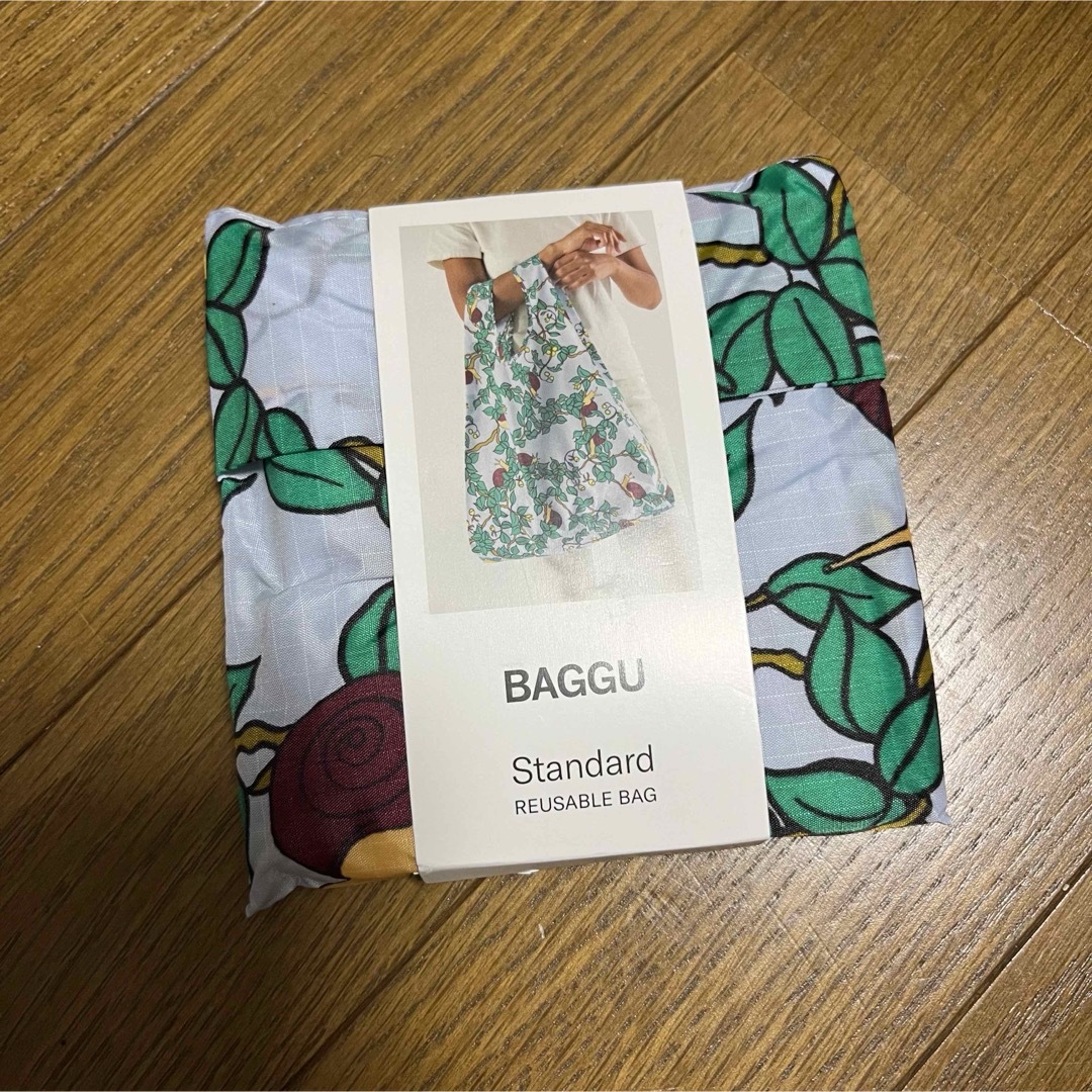 BAGGU STANDARD エコバック　カタツムリ　かたつむり　水色　虫 レディースのバッグ(エコバッグ)の商品写真