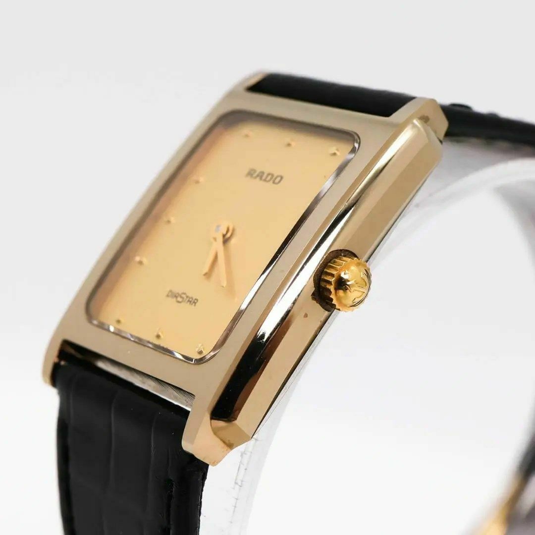 RADO(ラドー)の《美品》RADO DIASTAR 腕時計 ゴールド サファイアガラス p レディースのファッション小物(腕時計)の商品写真