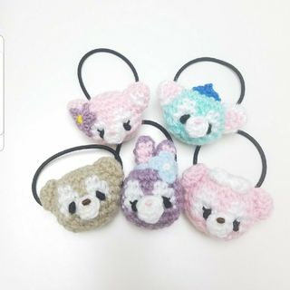 大きめヘアゴム　5個組(ファッション雑貨)